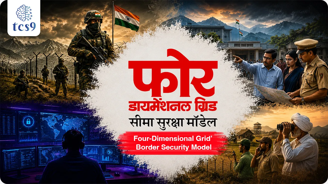 Four-Dimensional Grid’ Border Security Model, border security framework,India’s international borders, border security,Border Security Force (BSF), the Army, local administration, cyber surveillance units, cyber security, security architecture, defence, sanrakshan, defence exam, CDS EXAM, NDA exam,world current affair, jagtik ghadamodi, world news, Chalu Ghadamodi 2025, Chalu Ghadamodi Marathi, Chalu Ghadamodi PDF Download, Chalu Ghadamodi Test Series, Chalu Ghadamodi Prashnottare, Mahatvachya Chalu Ghadamodi, Chalu Ghadamodi Sarav Prashna, Darrojchya Chalu Ghadamodi, Chalu Ghadamodi Marathi Masik, Talathi Chalu Ghadamodi 2025, Talathi Bharti Chalu Ghadamodi, Talathi Spardha Pariksha Chalu Ghadamodi, RRB Group D Chalu Ghadamodi Marathi, Railway Bharti Chalu Ghadamodi, RRB Sarav Prashna Chalu Ghadamodi, Maharashtra Police Bharti Chalu Ghadamodi, Police Bharti Chalu Ghadamodi Prashnottare, Maharashtra Police Chalu Ghadamodi 2025, SSC GD Chalu Ghadamodi Marathit, SSC Bharti Chalu Ghadamodi, SSC Prashnsancha Chalu Ghadamodi, Vanrakshak Bharti Chalu Ghadamodi, Vanrakshak Pariksha Chalu Ghadamodi, Vanrakshak Prashnapatrika Chalu Ghadamodi, Agniveer Bharti Chalu Ghadamodi 2025, Agniveer Spardha Pariksha Chalu Ghadamodi, Agniveer Sarav Prashna Chalu Ghadamodi, tcs chalu ghadamodi, ibps chalu ghadamodi, chalu Ghadamodi Marathi,   current Affair marathi madhe, 2024 cha chalu Ghadamodi,   police Bharti chalu Ghadamodi,   police Bharti prashnasanch,   police Bharti GK prashna,   Mpsc chalu Ghadamodi,   sarkari Naukri,   sarkari job,   sarkari yojna,   Maharashtra cha chalu Ghadamodi,   Maharashtra government yojna,   PSI syllabus, PSI cutoff,   police Bharti syllabus,   police Bharti cutoff,   police Bharti merit,   MPSC Sathi book,   MPSC Sathi pustak,   police Bharti Sathi pustak,   police Bharti magil prashnapatrika,   MPSC previous years question papers,   Mumbai police Bharti,   Mumbai police Bharti Lekhi kadhi ahe,   government GR,   police Bharti result,   MPSC result,   SSC GD merit,   sscgd syllabus,   army Bharti merit,   army Bharti result,   UPSC Marathi,   combine pariksha,   talathi,   talathi syllabus,   talathi cutoff,   talathi book list,   talathi result,   talathi merit, tcs mock test, tcs pattern, ibps pattern, tcs pyq, tcs sarav paper, tcs talathi paper, tcs pattern notes, tcs prashnasanch, tcs gk gs, tcs maths, tcs talathi,  talathi jaga kiti ahe,   saralseva exam,   saralseva pariksha,   saralseva result,   zilha parishad Bharti,   zilha parishad prashnapstrika, dinvishesh, Chalu Ghadamodi Marathi madhun, current Affair marathi madhe, headline-news, maharashtra-news, jhattpatt-batmya, pib, marathi batmya, government new channel, Pib, akashvani, the Hindu, Indian express, Loksatta, Lokmat, Dainik Bhaskar, sansad news, editorial, sampadkiya, vishleshan, Loksabha news, rajyasabha news, SSC GD notes, sscgd question papers, sscgd exam answer, results, SSC GD admit card, sscgd ground, exam centre, mpsc main answer writing, maharashtra police recruitment 2025, maharashtra police exam updates, maharashtra police bharti latest news, maharashtra police exam calendar 2025, maharashtra police exam syllabus pdf download, maharashtra police bharti exam pattern 2025, maharashtra police constable syllabus, physical test details maharashtra police, maharashtra police bharti admit card 2025, maharashtra police hall ticket download, maharashtra police exam admit card date, maharashtra police study material pdf, maharashtra police exam preparation tips, maharashtra police mock tests free, best books for maharashtra police exam, maharashtra police bharti previous year papers pdf, maharashtra police constable sample papers, maharashtra police si model question papers, maharashtra police eligibility criteria 2025, age limit for maharashtra police bharti, educational qualification maharashtra police, maharashtra police result 2025, maharashtra police merit list, maharashtra police exam cutoff marks, maharashtra police online application 2025, maharashtra police physical test details, document verification for maharashtra police bharti, maharashtra police recruitment 2024, maharashtra police exam calendar 2024, maharashtra police bharti exam pattern 2024, maharashtra police bharti admit card 2024, maharashtra police eligibility criteria 2024, maharashtra police result 2024, maharashtra police online application 2024, RRB Group D, Railway Group D, Railway Recruitment Board Group D, Railway Group D Exam, Railway Group Notification, Railway Group D Vacancy, Railway Group D Syllabus, Railway Group D Eligibility, Railway Group D Application, Railway Group D Admit Card, Railway Group D Result, Railway Group D Cut Off, Railway Group D Salary, Railway Group D Jobs, RRB Group D Study Material, RRB Group D Previous Papers,  RRB Group D Mock Tests, RRB Group D Exam Pattern, current Affair, General Science, GK, GS, General  Awareness, current  affairs marathi , Mathematics, General Intelligence and reasoning, RRB chalu Ghadamodi, RRB Group D marathi notes, samanya vinyan, samanya, nyan, railway notes marathi madhe, railway pagar, pagar ani bhatta, railway bharti notes marathi, railway bhartichi tayari kashi karaychi, railway bharti magil varshanche prashnapatrika, railway bhartipyq, railway bharti prashnasanch, railway bharti test paper, railwetvnokrichi sandhi, railway job, railway bharticha syllabus, railway bharti pattern, railway bharti imp prashn, railway bhartila vicharle janare prashn, competitive exam, spardha parisha, railway bharti online class, railway bharti class, railway bharti chi tayari kashi karaychi,  RRB Group D Syllabus, RRB Group D Previous Papers, RRB Group D Exam Pattern, RRB Group D Eligibility Criteria, RRB Group D Notification, RRB Group D Application, RRB Group D Admit Card, RRB Group D Result, RRB Group D Cut Off, RRB Group D Salary, RRB Group D Jobs, RRB Group D Coaching, RRB Group D Study Material, RRB Group D Mock Tests, Railway Group D Level 1, RRB Group D 2025, RRB Group D Level 1, RRB Group D Posts, RRB Group D Exam Pattern, RRB Group D Exam Date, RRB Group D Online Application, RRB Group D Previous Papers, RRB Group D Preparation Tips, RRB Group D Study Material, RRB Group D Coaching, RRB Group D Mock Tests, How to prepare for RRB Group D exam, RRB Group D exam syllabus 2025, RRB Group D eligibility criteria 2025, RRB Group D application form 2025, RRB Group D admit card download, RRB Group D result date 2025, RRB Group D cut off marks 2025, RRB Group D salary and allowances, Best books for RRB Group D exam, Online coaching for RRB Group D, Railway Group D , RRB Group D, Railway Jobs , Government Jobs, Railway Recruitment, RRB Group D Exam, Railway Group D Vacancy, RRB Group D Notification, Railway Group D Application, RRB Group D Salary, aajcha dinveshesh, suvichaar, jagtik dinveshsh, dinveshsh, gktoday, lucent