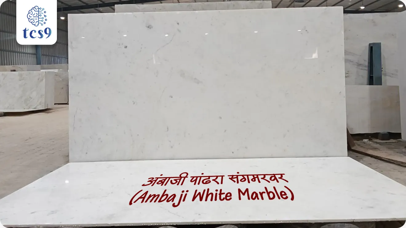 अंबाजी पांढरा संगमरवर( Ambaji White Marble) बद्दल परीक्षेसाठी IMP वनलाईनर पॉईंट्स : 

• गुजरातच्या बनासकांठा जिल्ह्यातील अंबाजी येथे अंबाजी पांढरा संगमरवर( Ambaji White Marble) मिळतो.
• हा संगमरवर धार्मिक स्थळांच्या बांधकामासाठी प्रसिद्ध असून अंबाजी मंदिरातही त्याचा वापर केला आहे.
• अंबाजीचा पांढरा संगमरवर अत्यंत पांढरा, थंड राहणारा, कठीण आणि चमकदार असल्यामुळे देशभरात लोकप्रिय आहे.
• GI Tag मिळाल्यामुळे स्थानिक कारागीर, उत्पादक आणि या प्रदेशातील अर्थव्यवस्थेला फायदा होणार आहे.