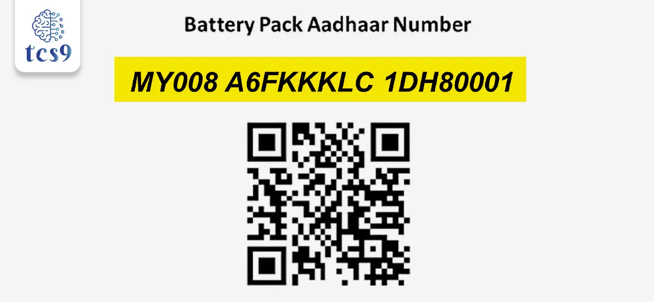 Battery Pack Aadhaar Number (BPAN) म्हणजे काय ?
• BPAN हा प्रत्येक बॅटरी पॅकला दिला जाणारा 21 अंकी अद्वितीय ओळख क्रमांक आहे.
• हा क्रमांक बॅटरीसाठी डिजिटल ओळखपत्रासारखे काम करतो.
• बॅटरी तयार झाल्यापासून ती वाहनात वापरणे, तिची कार्यक्षमता, पुनर्वापरासाठी देणे किंवा अंतिम विल्हेवाट लावणे — हे सर्व टप्पे या क्रमांकाद्वारे नोंदवले जातात.