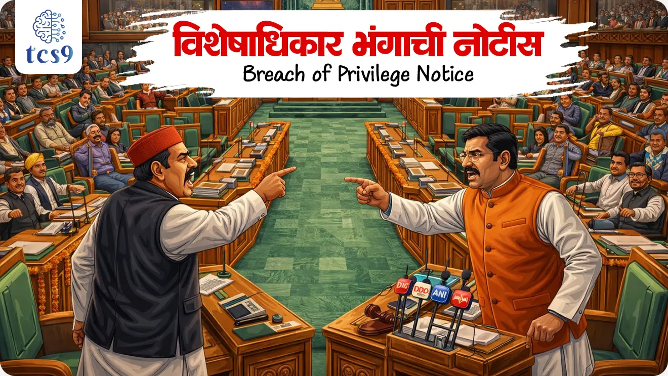 Breach of privilege notice, What is the meaning of breach of privilege notice?, What is the punishment for breach of privilege?, Parliament process, visheshadhikar mhanje kay, visheshadhikar bhangachi notice, parliamentary committee, Privilege Committee, bhartiya rajyaghatna, Indian constitution, bhartache, sanvidhan Rajyashastra notes, rajyaghatna notes, sansadiya samiti, world current affair, jagtik ghadamodi, world news, Chalu Ghadamodi 2025, Chalu Ghadamodi Marathi, Chalu Ghadamodi PDF Download, Chalu Ghadamodi Test Series, Chalu Ghadamodi Prashnottare, Mahatvachya Chalu Ghadamodi, Chalu Ghadamodi Sarav Prashna, Darrojchya Chalu Ghadamodi, Chalu Ghadamodi Marathi Masik, Talathi Chalu Ghadamodi 2025, Talathi Bharti Chalu Ghadamodi, Talathi Spardha Pariksha Chalu Ghadamodi, RRB Group D Chalu Ghadamodi Marathi, Railway Bharti Chalu Ghadamodi, RRB Sarav Prashna Chalu Ghadamodi, Maharashtra Police Bharti Chalu Ghadamodi, Police Bharti Chalu Ghadamodi Prashnottare, Maharashtra Police Chalu Ghadamodi 2025, SSC GD Chalu Ghadamodi Marathit, SSC Bharti Chalu Ghadamodi, SSC Prashnsancha Chalu Ghadamodi, Vanrakshak Bharti Chalu Ghadamodi, Vanrakshak Pariksha Chalu Ghadamodi, Vanrakshak Prashnapatrika Chalu Ghadamodi, Agniveer Bharti Chalu Ghadamodi 2025, Agniveer Spardha Pariksha Chalu Ghadamodi, Agniveer Sarav Prashna Chalu Ghadamodi, tcs chalu ghadamodi, ibps chalu ghadamodi,
chalu Ghadamodi Marathi, current Affair marathi madhe, 2024 cha chalu Ghadamodi, police Bharti chalu Ghadamodi, police Bharti prashnasanch, police Bharti GK prashna, Mpsc chalu Ghadamodi, sarkari Naukri, sarkari job, sarkari yojna, Maharashtra cha chalu Ghadamodi, Maharashtra government yojna, PSI syllabus, PSI cutoff, police Bharti syllabus, police Bharti cutoff, police Bharti merit, MPSC Sathi book, MPSC Sathi pustak, police Bharti Sathi pustak, police Bharti magil prashnapatrika, MPSC previous years question papers, Mumbai police Bharti, Mumbai police Bharti Lekhi kadhi ahe, government GR, police Bharti result, MPSC result, SSC GD merit, sscgd syllabus, army Bharti merit, army Bharti result, UPSC Marathi, combine pariksha, talathi, talathi syllabus, talathi cutoff, talathi book list, talathi result, talathi merit, tcs mock test, tcs pattern, ibps pattern, tcs pyq, tcs sarav paper, tcs talathi paper, tcs pattern notes, tcs prashnasanch, tcs gk gs, tcs maths, tcs talathi, talathi jaga kiti ahe, saralseva exam, saralseva pariksha, saralseva result, zilha parishad Bharti, zilha parishad prashnapstrika, dinvishesh, Chalu Ghadamodi Marathi madhun, current Affair marathi madhe, headline-news, maharashtra-news, jhattpatt-batmya, pib, marathi batmya, government new channel, Pib, akashvani, the Hindu, Indian express, Loksatta, Lokmat, Dainik Bhaskar, sansad news, editorial, sampadkiya, vishleshan, Loksabha news, rajyasabha news, SSC GD notes, sscgd question papers, sscgd exam answer, results, SSC GD admit card, sscgd ground, exam centre, mpsc main answer writing, maharashtra police recruitment 2025, maharashtra police exam updates, maharashtra police bharti latest news, maharashtra police exam calendar 2025, maharashtra police exam syllabus pdf download, maharashtra police bharti exam pattern 2025, maharashtra police constable syllabus, physical test details maharashtra police, maharashtra police bharti admit card 2025, maharashtra police hall ticket download, maharashtra police exam admit card date, maharashtra police study material pdf, maharashtra police exam preparation tips, maharashtra police mock tests free, best books for maharashtra police exam, maharashtra police bharti previous year papers pdf, maharashtra police constable sample papers, maharashtra police si model question papers, maharashtra police eligibility criteria 2025, age limit for maharashtra police bharti, educational qualification maharashtra police, maharashtra police result 2025, maharashtra police merit list, maharashtra police exam cutoff marks, maharashtra police online application 2025, maharashtra police physical test details, document verification for maharashtra police bharti, maharashtra police recruitment 2024, maharashtra police exam calendar 2024, maharashtra police bharti exam pattern 2024, maharashtra police bharti admit card 2024, maharashtra police eligibility criteria 2024, maharashtra police result 2024, maharashtra police online application 2024, RRB Group D, Railway Group D, Railway Recruitment Board Group D, Railway Group D Exam, Railway Group Notification, Railway Group D Vacancy, Railway Group D Syllabus, Railway Group D Eligibility, Railway Group D Application, Railway Group D Admit Card, Railway Group D Result, Railway Group D Cut Off, Railway Group D Salary, Railway Group D Jobs, RRB Group D Study Material, RRB Group D Previous Papers, RRB Group D Mock Tests, RRB Group D Exam Pattern, current Affair, General Science, GK, GS, General Awareness, current affairs marathi , Mathematics, General Intelligence and reasoning, RRB chalu Ghadamodi, RRB Group D marathi notes, samanya vinyan, samanya, nyan, railway notes marathi madhe, railway pagar, pagar ani bhatta, railway bharti notes marathi, railway bhartichi tayari kashi karaychi, railway bharti magil varshanche prashnapatrika, railway bhartipyq, railway bharti prashnasanch, railway bharti test paper, railwetvnokrichi sandhi, railway job, railway bharticha syllabus, railway bharti pattern, railway bharti imp prashn, railway bhartila vicharle janare prashn, competitive exam, spardha parisha, railway bharti online class, railway bharti class, railway bharti chi tayari kashi karaychi, RRB Group D Syllabus, RRB Group D Previous Papers, RRB Group D Exam Pattern, RRB Group D Eligibility Criteria, RRB Group D Notification, RRB Group D Application, RRB Group D Admit Card, RRB Group D Result, RRB Group D Cut Off, RRB Group D Salary, RRB Group D Jobs, RRB Group D Coaching, RRB Group D Study Material, RRB Group D Mock Tests, Railway Group D Level 1, RRB Group D 2025, RRB Group D Level 1, RRB Group D Posts, RRB Group D Exam Pattern, RRB Group D Exam Date, RRB Group D Online Application, RRB Group D Previous Papers, RRB Group D Preparation Tips, RRB Group D Study Material, RRB Group D Coaching, RRB Group D Mock Tests, How to prepare for RRB Group D exam, RRB Group D exam syllabus 2025, RRB Group D eligibility criteria 2025, RRB Group D application form 2025, RRB Group D admit card download, RRB Group D result date 2025, RRB Group D cut off marks 2025, RRB Group D salary and allowances, Best books for RRB Group D exam, Online coaching for RRB Group D, Railway Group D , RRB Group D, Railway Jobs , Government Jobs, Railway Recruitment, RRB Group D Exam, Railway Group D Vacancy, RRB Group D Notification, Railway Group D Application, RRB Group D Salary, aajcha dinveshesh, suvichaar, jagtik dinveshsh, dinveshsh