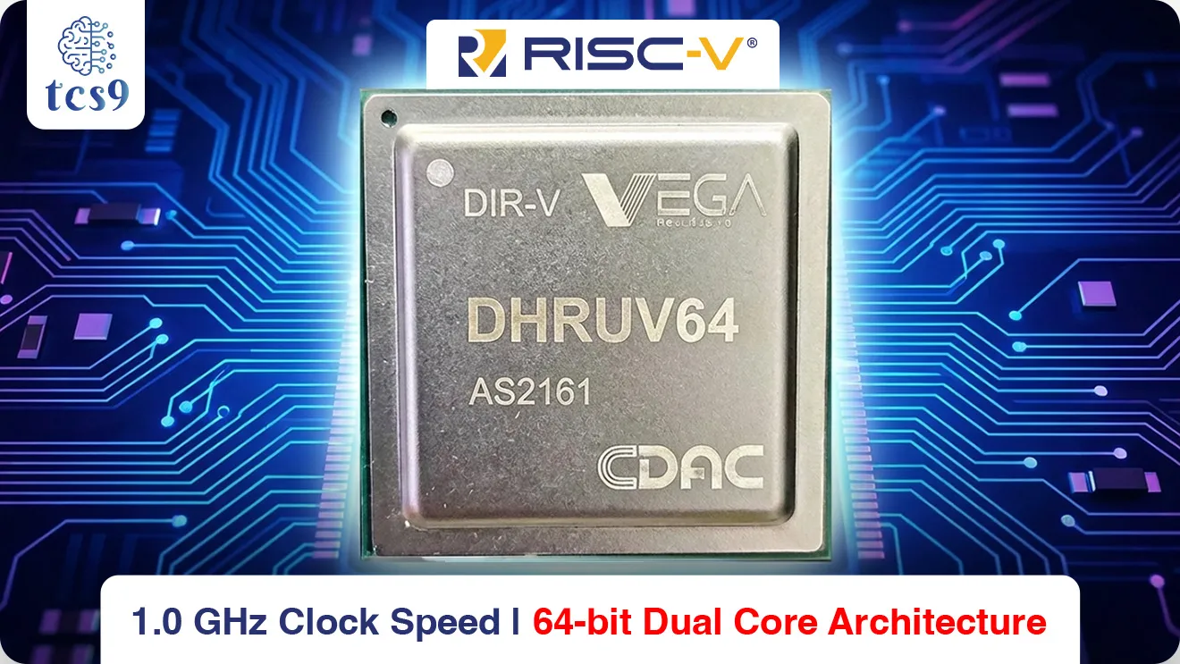 • भारताने DHRUV64 नावाचा आपला पहिला स्वदेशी 64-bit, 1.0 GHz, ड्युअल-कोअर मायक्रोप्रोसेसर विकसित केला आहे.
• हा प्रोसेसर Digital India RISC-V (DIR-V) Programme अंतर्गत तयार करण्यात आला आहे.
DHRUV64 म्हणजे काय ?
• DHRUV64 हा RISC-V open-source architecture वर आधारित 64-bit ड्युअल-कोअर मायक्रोप्रोसेसर आहे.
• हा प्रोसेसर रणनीतिक (Strategic) आणि व्यापारी (Commercial) दोन्ही वापरासाठी उपयुक्त आहे.
• DHRUV64 च्या लाँचिंगसह भारताने आपल्या सेमीकंडक्टर प्रवासात एक महत्त्वाचा टप्पा गाठला आहे.
DHRUV64 कोणी विकसित केला ?
• डिझाइन : Centre for Development of Advanced Computing (C-DAC)
• मार्गदर्शन : Ministry of Electronics and Information Technology (MeitY)
• कार्यक्रम : Microprocessor Development Programme (MDP)
मायक्रोप्रोसेसरचे विकासामागील उद्दिष्टे आणि महत्त्व :
• मायक्रोप्रोसेसर हे मोबाइल, संगणक, वाहनं, वैद्यकीय उपकरणे, संरक्षण प्रणाली आणि उपग्रहांचे मेंदू असतात.
• भारतासाठी ही मूलभूत तंत्रज्ञान स्वतःकडे असणे महत्त्वाचे आहे, कारण त्यामुळे परदेशी पुरवठादारांवरील अवलंबित्व कमी होते.
• तसेच, यामुळे भारताची इलेक्ट्रॉनिक्स आणि डिजिटल अर्थव्यवस्था अधिक मजबूत व आत्मनिर्भर बनते.
• आत्मनिर्भर भारत उपक्रमाला सेमीकंडक्टर क्षेत्रात चालना मिळेल.
• संशोधन, स्टार्टअप्स व प्रोटोटायपिंगसाठी कमी खर्चाचा पर्याय उपलब्ध होतील.
DHRUV64 ची मुख्य वैशिष्ट्ये :
• 1.0 GHz क्लॉक स्पीड
• 64-bit ड्युअल-कोअर आर्किटेक्चर
• मल्टीटास्किंगसाठी अधिक कार्यक्षम
• बाह्य हार्डवेअर सिस्टीमशी सुसंगत
DHRUV64 वापर कोण- कोणत्या क्षेत्रात होईल ?
• 5G तंत्रज्ञान
• ऑटोमोटिव्ह इलेक्ट्रॉनिक्स
• इंडस्ट्रियल ऑटोमेशन
• Internet of Things (IoT)
• ग्राहक इलेक्ट्रॉनिक्स