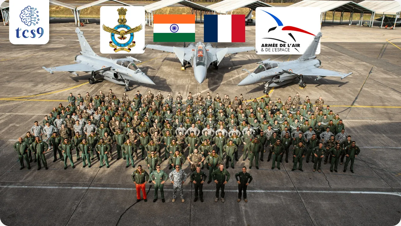 ‘गरुड 25’ सरावा बद्दल परीक्षेसाठी IMP वनलाईनर पॉईंट्स :
• भारत आणि फ्रान्स यांच्यात ‘गरुड 25’ हा संयुक्त हवाई सराव फ्रान्समधील Air Base 118, Mont-de-Marsan येथे पार पडला.
• या सरावात भारतीय हवाई दल (IAF) आणि फ्रेंच एयर एंड स्पेस फ़ोर्स (FASF) सहभागी झाले होते.
• उद्देश : या सरावाचा उद्देश दोन्ही देशांच्या हवाई दलांमधील सामरिक सहकार्य, परस्पर समन्वय आणि युद्धतयारी वाढवणे हा होता.