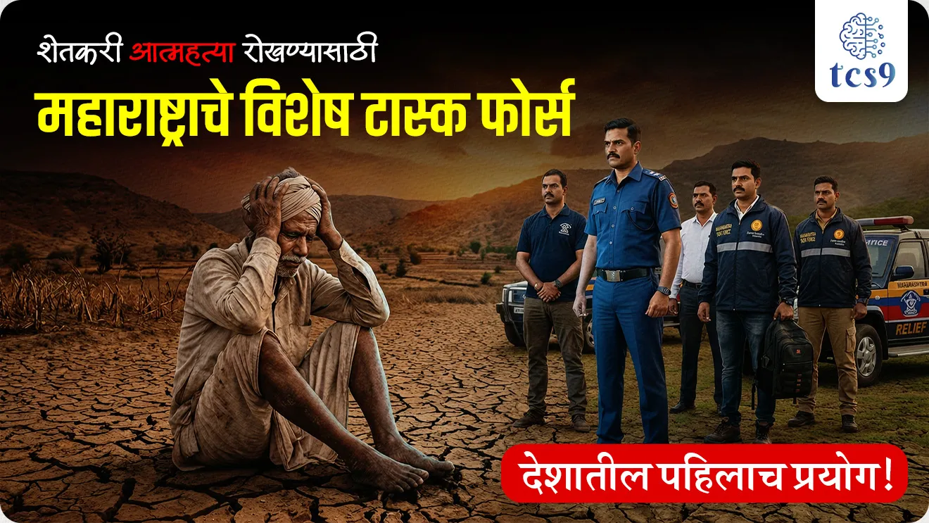 Maharashtra Becomes First State to Form Dedicated Task Force for Climate-Induced Agrarian Distress, India's first, bhartatil pahile rajya, shetkari yojna government scheme for farmers, shetkari Atmahatya, farmer sucides, climate impacts on farming, climate impacts on farmers, state-level task force to combat farmer suicides, farmer's organisations, maharashtra forms task force to curb farmer suicides, factors leading to farmer suicides, shetkari Atmahatya chi karne, causes for farmer sucides, What are the problems faced by farmers due to climate change?, Farmer suicides were consistently higher in years with a rainfall deficit, Climate change driving increase in farmer suicides in India, maharashtra government scheme, maharashtra government scheme for farmers, world current affair, jagtik ghadamodi, world news, Chalu Ghadamodi 2025, Chalu Ghadamodi Marathi, Chalu Ghadamodi PDF Download, Chalu Ghadamodi Test Series, Chalu Ghadamodi Prashnottare, Mahatvachya Chalu Ghadamodi, Chalu Ghadamodi Sarav Prashna, Darrojchya Chalu Ghadamodi, Chalu Ghadamodi Marathi Masik, Talathi Chalu Ghadamodi 2025, Talathi Bharti Chalu Ghadamodi, Talathi Spardha Pariksha Chalu Ghadamodi, RRB Group D Chalu Ghadamodi Marathi, Railway Bharti Chalu Ghadamodi, RRB Sarav Prashna Chalu Ghadamodi, Maharashtra Police Bharti Chalu Ghadamodi, Police Bharti Chalu Ghadamodi Prashnottare, Maharashtra Police Chalu Ghadamodi 2025, SSC GD Chalu Ghadamodi Marathit, SSC Bharti Chalu Ghadamodi, SSC Prashnsancha Chalu Ghadamodi, Vanrakshak Bharti Chalu Ghadamodi, Vanrakshak Pariksha Chalu Ghadamodi, Vanrakshak Prashnapatrika Chalu Ghadamodi, Agniveer Bharti Chalu Ghadamodi 2025, Agniveer Spardha Pariksha Chalu Ghadamodi, Agniveer Sarav Prashna Chalu Ghadamodi, tcs chalu ghadamodi, ibps chalu ghadamodi,
chalu Ghadamodi Marathi, current Affair marathi madhe, 2024 cha chalu Ghadamodi, police Bharti chalu Ghadamodi, police Bharti prashnasanch, police Bharti GK prashna, Mpsc chalu Ghadamodi, sarkari Naukri, sarkari job, sarkari yojna, Maharashtra cha chalu Ghadamodi, Maharashtra government yojna, PSI syllabus, PSI cutoff, police Bharti syllabus, police Bharti cutoff, police Bharti merit, MPSC Sathi book, MPSC Sathi pustak, police Bharti Sathi pustak, police Bharti magil prashnapatrika, MPSC previous years question papers, Mumbai police Bharti, Mumbai police Bharti Lekhi kadhi ahe, government GR, police Bharti result, MPSC result, SSC GD merit, sscgd syllabus, army Bharti merit, army Bharti result, UPSC Marathi, combine pariksha, talathi, talathi syllabus, talathi cutoff, talathi book list, talathi result, talathi merit, tcs mock test, tcs pattern, ibps pattern, tcs pyq, tcs sarav paper, tcs talathi paper, tcs pattern notes, tcs prashnasanch, tcs gk gs, tcs maths, tcs talathi, talathi jaga kiti ahe, saralseva exam, saralseva pariksha, saralseva result, zilha parishad Bharti, zilha parishad prashnapstrika, dinvishesh, Chalu Ghadamodi Marathi madhun, current Affair marathi madhe, headline-news, maharashtra-news, jhattpatt-batmya, pib, marathi batmya, government new channel, Pib, akashvani, the Hindu, Indian express, Loksatta, Lokmat, Dainik Bhaskar, sansad news, editorial, sampadkiya, vishleshan, Loksabha news, rajyasabha news, SSC GD notes, sscgd question papers, sscgd exam answer, results, SSC GD admit card, sscgd ground, exam centre, mpsc main answer writing, maharashtra police recruitment 2025, maharashtra police exam updates, maharashtra police bharti latest news, maharashtra police exam calendar 2025, maharashtra police exam syllabus pdf download, maharashtra police bharti exam pattern 2025, maharashtra police constable syllabus, physical test details maharashtra police, maharashtra police bharti admit card 2025, maharashtra police hall ticket download, maharashtra police exam admit card date, maharashtra police study material pdf, maharashtra police exam preparation tips, maharashtra police mock tests free, best books for maharashtra police exam, maharashtra police bharti previous year papers pdf, maharashtra police constable sample papers, maharashtra police si model question papers, maharashtra police eligibility criteria 2025, age limit for maharashtra police bharti, educational qualification maharashtra police, maharashtra police result 2025, maharashtra police merit list, maharashtra police exam cutoff marks, maharashtra police online application 2025, maharashtra police physical test details, document verification for maharashtra police bharti, maharashtra police recruitment 2024, maharashtra police exam calendar 2024, maharashtra police bharti exam pattern 2024, maharashtra police bharti admit card 2024, maharashtra police eligibility criteria 2024, maharashtra police result 2024, maharashtra police online application 2024, RRB Group D, Railway Group D, Railway Recruitment Board Group D, Railway Group D Exam, Railway Group Notification, Railway Group D Vacancy, Railway Group D Syllabus, Railway Group D Eligibility, Railway Group D Application, Railway Group D Admit Card, Railway Group D Result, Railway Group D Cut Off, Railway Group D Salary, Railway Group D Jobs, RRB Group D Study Material, RRB Group D Previous Papers, RRB Group D Mock Tests, RRB Group D Exam Pattern, current Affair, General Science, GK, GS, General Awareness, current affairs marathi , Mathematics, General Intelligence and reasoning, RRB chalu Ghadamodi, RRB Group D marathi notes, samanya vinyan, samanya, nyan, railway notes marathi madhe, railway pagar, pagar ani bhatta, railway bharti notes marathi, railway bhartichi tayari kashi karaychi, railway bharti magil varshanche prashnapatrika, railway bhartipyq, railway bharti prashnasanch, railway bharti test paper, railwetvnokrichi sandhi, railway job, railway bharticha syllabus, railway bharti pattern, railway bharti imp prashn, railway bhartila vicharle janare prashn, competitive exam, spardha parisha, railway bharti online class, railway bharti class, railway bharti chi tayari kashi karaychi, RRB Group D Syllabus, RRB Group D Previous Papers, RRB Group D Exam Pattern, RRB Group D Eligibility Criteria, RRB Group D Notification, RRB Group D Application, RRB Group D Admit Card, RRB Group D Result, RRB Group D Cut Off, RRB Group D Salary, RRB Group D Jobs, RRB Group D Coaching, RRB Group D Study Material, RRB Group D Mock Tests, Railway Group D Level 1, RRB Group D 2025, RRB Group D Level 1, RRB Group D Posts, RRB Group D Exam Pattern, RRB Group D Exam Date, RRB Group D Online Application, RRB Group D Previous Papers, RRB Group D Preparation Tips, RRB Group D Study Material, RRB Group D Coaching, RRB Group D Mock Tests, How to prepare for RRB Group D exam, RRB Group D exam syllabus 2025, RRB Group D eligibility criteria 2025, RRB Group D application form 2025, RRB Group D admit card download, RRB Group D result date 2025, RRB Group D cut off marks 2025, RRB Group D salary and allowances, Best books for RRB Group D exam, Online coaching for RRB Group D, Railway Group D , RRB Group D, Railway Jobs , Government Jobs, Railway Recruitment, RRB Group D Exam, Railway Group D Vacancy, RRB Group D Notification, Railway Group D Application, RRB Group D Salary, aajcha dinveshesh, suvichaar, jagtik dinveshsh, dinveshsh