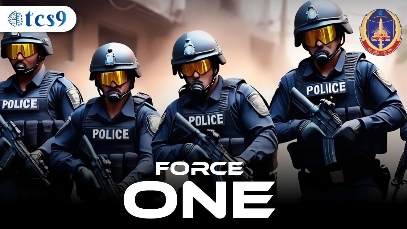 [ force one, maharashtra police commando bal, assam regiment anni maharashtra policechanche force one, 2008 mumbai dahastvadi hallyacha pratyiuttar mhanun force one chi stapna keli, force one che mukhyalay goregaon mumbai yete ahe, shri krushna prakash sir ]