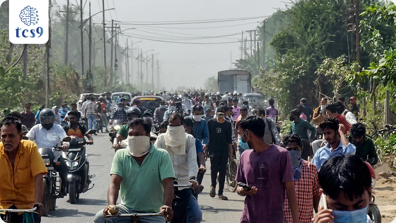 Gas leak at Boisar in Maharashtra
Subject : GS - विज्ञान आणि तंत्रज्ञान
सरळसेवा, तलाठी, वनरक्षक, पोलीस भरती, अग्निवीर , रेल्वे भरती, SSC GD, MPSC, UPSC परीक्षेसाठी विचारलेले / संभाव्य महत्त्वपूर्ण प्रश्न
प्रश्न) अलिकडे महाराष्ट्रातील बोईसर येथे गॅस गळतीच्या घटनेत चर्चेत आलेला ‘ओलियम’ (Oleum) हा वायू मुख्यतः कशाशी संबंधित आहे ?
1. कार्बन संयुग
2. सल्फ्यूरिक आम्लाशी संबंधित संयुग
3. नायट्रोजन संयुग
4. मिथेन वायू
उत्तर : सल्फ्यूरिक आम्लाशी (H₂SO₄) संबंधित संयुग
📰 बातमी काय ?
• महाराष्ट्रातील पालघर जिल्ह्यातील बोईसर येथील इंडस्ट्रीजमध्ये ओलियम गॅस गळतीची घटना घडली, ज्यामुळे 2000 हून अधिक लोकांना स्थलांतर करावे लागले.
• या घटनेमुळे ओलियम या धोकादायक रासायनिक पदार्थाबद्दल पुन्हा चर्चा सुरू झाली आहे.
🤔 ‘ओलियम’ (Oleum) म्हणजे काय ?
• ओलियम (Oleum) हा एक अत्यंत संक्षारक (Corrosive) रासायनिक पदार्थ असून त्याला फ्युमिंग सल्फ्यूरिक आम्ल (Fuming Sulfuric Acid) असेही म्हणतात.
• हे सल्फ्यूरिक ॲसिडचे अत्यंत संकेंद्रित आणि घातक रूप आहे.
👉 ओलियमचे रासायनिक स्वरूप(Chemical representation) : H₂SO₄·xSO₃
🧪 ओलियम कसा तयार होतो ?
• ओलियम प्रामुख्याने 'संपर्क प्रक्रिया' (Contact Process) द्वारे तयार केला जातो-
1. सर्वात आधी सल्फर जाळून सल्फर डायऑक्साइड (SO₂) तयार केला जातो.
2. त्यानंतर उत्प्रेरकाच्या (Catalyst - उदा. व्हॅनेडियम पेंटॉक्साईड) साहाय्याने त्याचे सल्फर ट्रायऑक्साइड (SO₃) मध्ये रूपांतर केले जाते.
3. नंतर हा वायू थेट पाण्यात न मिसळता (कारण ती प्रक्रिया अत्यंत तीव्र आणि स्फोटक असू शकते), आधीच तयार असलेल्या संहत सल्फ्यूरिक ॲसिडमध्ये (H₂SO₄) शोषला जातो. यातून 'ओलियम' तयार होते.
🏭 ओलियमचा उपयोग कुठे होतो ?
1) रसायन उद्योग : सल्फ्यूरिक ॲसिडची वाहतूक करण्यासाठी ओलियम सोयीचे असते, कारण ते कमी गंजणारे (Corrosive) असते. गरजेनुसार त्यात पाणी मिसळून पुन्हा सल्फ्यूरिक ॲसिड बनवता येते.
2) स्फोटके : टीएनटी (TNT) सारखी स्फोटके तयार करण्यासाठी याचा वापर होतो.
3) रंग आणि औषधे : कृत्रिम रंग (Dyes) आणि काही औषधांच्या निर्मितीत याचा वापर होतो.
4) पेट्रोलियम शुद्धीकरण : तेलाच्या शुद्धीकरणासाठी याचा उपयोग केला जातो.
🧐 परिणाम (Effects/Hazards) :
• ओलियम हा अत्यंत घातक वायू आणि द्रव आहे.
• हवेच्या संपर्कात : ओलियम हवेतील बाष्पाशी (Moisture) अभिक्रिया करतो, ज्यामुळे सल्फ्यूरिक ॲसिडचे पांढरे दाट धुके तयार होते. बोईसरच्या घटनेत हेच धुके पसरले होते.
🙎♂️मानवी शरीरावर परिणाम :
• त्वचा : याच्या संपर्कात आल्यास त्वचा गंभीरपणे भाजते.
• डोळे : डोळ्यांची प्रचंड जळजळ होते आणि दृष्टी जाण्याचा धोका असतो.
• श्वसन : श्वासावाटे शरीरात गेल्यास फुफ्फुसांना सूज येते (Pulmonary Edema) आणि गुदमरल्यासारखे होऊन मृत्यूही ओढवू शकतो.
या घटनेचे महत्त्व काय आहे ?
• या घटनेमुळे औद्योगिक सुरक्षा आणि धोकादायक रसायनांच्या व्यवस्थापनाबाबत जागरूकता वाढली आहे.
• रासायनिक उद्योगांमध्ये सुरक्षा उपायांची गरज अधोरेखित झाली.
• आपत्कालीन व्यवस्थापन प्रणाली अधिक मजबूत करण्याची आवश्यकता दिसून आली.
🔑 परीक्षेच्या दृष्टीने IMP रिव्हिजन पॉईंट्स :
• घटना → बोईसर (महाराष्ट्र) गॅस गळती
• ओलियम → फ्युमिंग सल्फ्यूरिक आम्ल
• सूत्र → H₂SO₄·xSO₃
• प्रक्रिया → 'संपर्क प्रक्रिया' (Contact Process)
• वैशिष्ट्य → पांढरा धूर + अत्यंत संक्षारक
• परिणाम → श्वसन व डोळ्यांना धोका
• उपयोग → सल्फ्यूरिक आम्ल, स्फोटके, पेट्रोलियम शुद्धीकरण