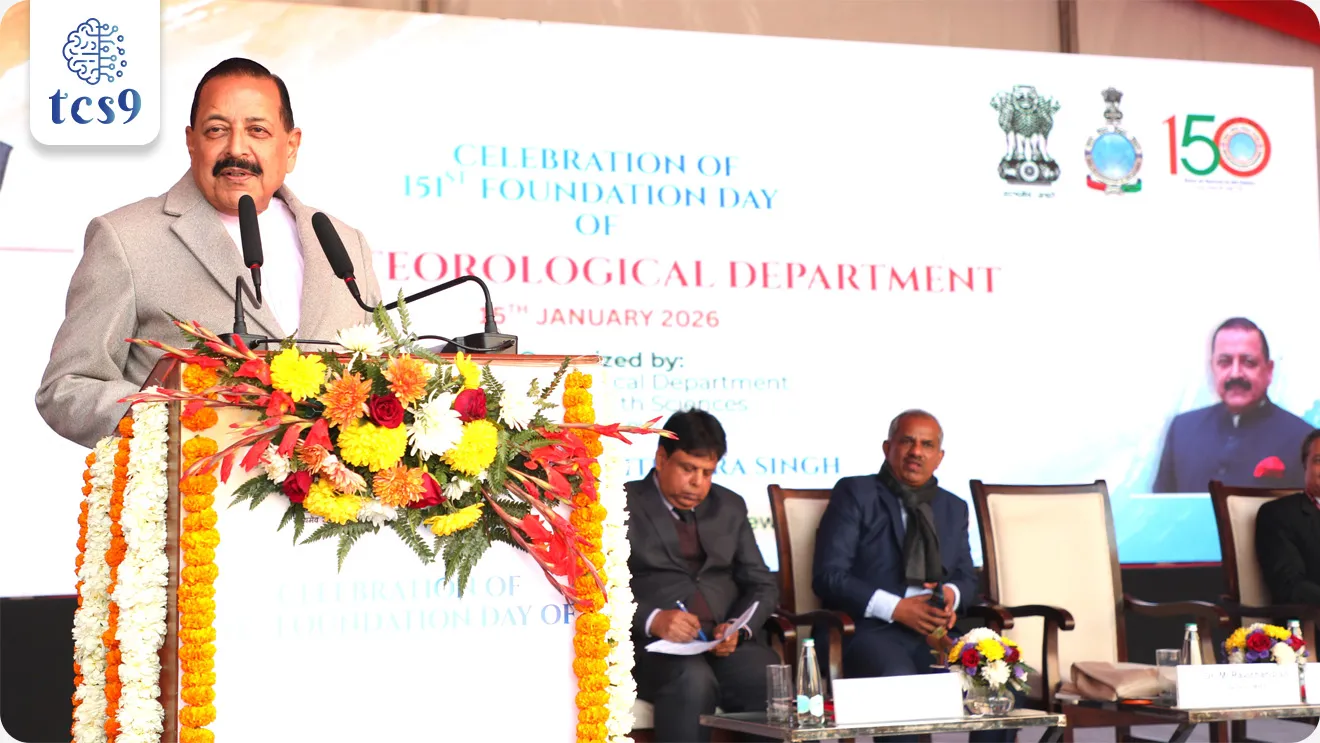 • भारतीय हवामानशास्त्र विभाग (India Meteorological Department) ने 15 जानेवारी 2026 रोजी आपला 151 वा वर्धापन दिन साजरा केला.
• कार्यक्रमादरम्यान 2026 या वर्षात दिल्ली, मुंबई, चेन्नई आणि पुणे येथे प्रत्येकी 50 स्वयंचलित हवामान केंद्रे स्थापित केली जातील ; अशी घोषणा ही करण्यात आली.
• दाट लोकवस्तीच्या शहरी भागांमध्ये, विशेषतः स्थानिक पातळीवरील, रिअल-टाइम हवामान अंदाज आणि आपत्ती पूर्वतयारी मजबूत करण्याच्या दिशेने हे एक निर्णायक पाऊल आहे.