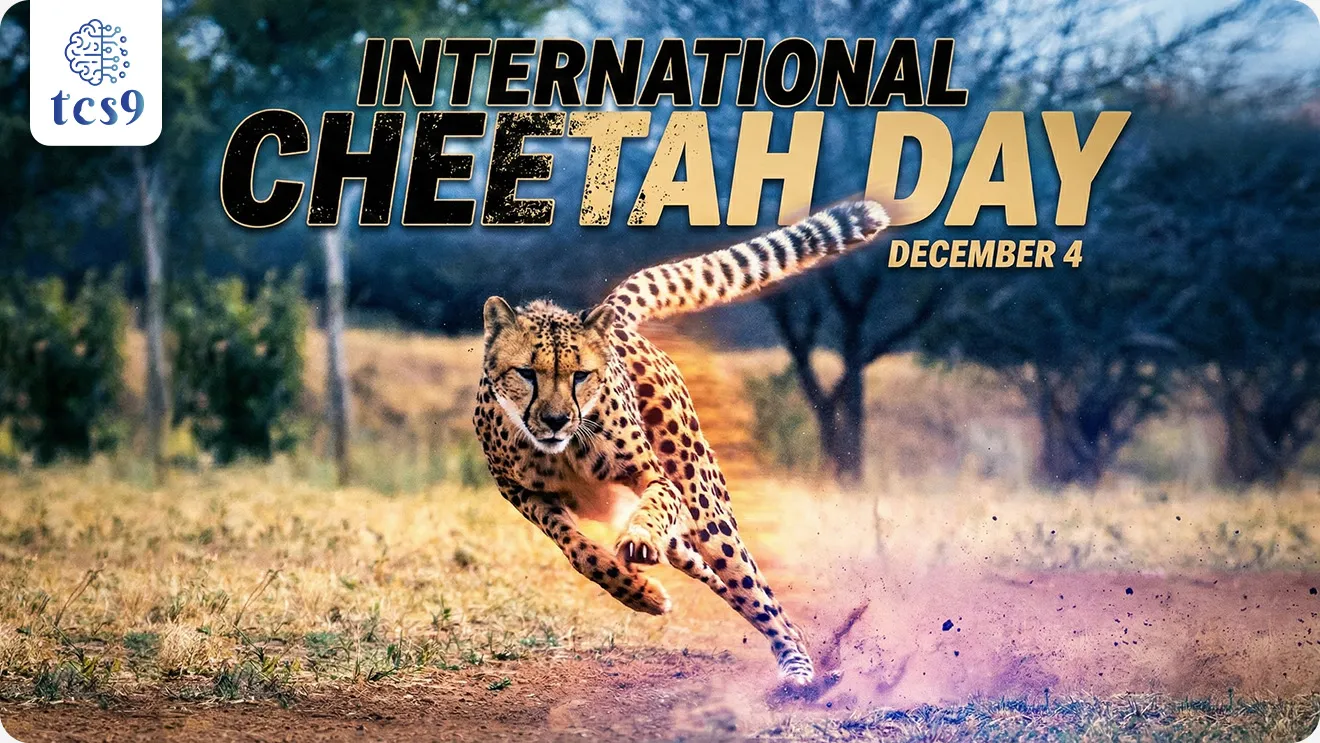 International Cheetah Day, Antarashtriya cheetah divas, world Cheetah Day, vishv cheetah divas, promote eco-development and ecotourism, Flagship Species, National Tiger Conservation Authority, Wildlife Institute of India, Cheetah Project Steering Committee,American zoologist Dr. Laurie Marker, Cheetah Conservation Fund, world’s first intercontinental translocation of a large wild carnivore, Cheetah Action Plan, Kuno National Park, paryavaran notes pdf vanrakshak bharti, forest guard, environment, forest exam, pib, Dinvishesh, world current affair, jagtik ghadamodi, world news, Chalu Ghadamodi 2025, Chalu Ghadamodi Marathi, Chalu Ghadamodi PDF Download, Chalu Ghadamodi Test Series, Chalu Ghadamodi Prashnottare, Mahatvachya Chalu Ghadamodi, Chalu Ghadamodi Sarav Prashna, Darrojchya Chalu Ghadamodi, Chalu Ghadamodi Marathi Masik, Talathi Chalu Ghadamodi 2025, Talathi Bharti Chalu Ghadamodi, Talathi Spardha Pariksha Chalu Ghadamodi, RRB Group D Chalu Ghadamodi Marathi, Railway Bharti Chalu Ghadamodi, RRB Sarav Prashna Chalu Ghadamodi, Maharashtra Police Bharti Chalu Ghadamodi, Police Bharti Chalu Ghadamodi Prashnottare, Maharashtra Police Chalu Ghadamodi 2025, SSC GD Chalu Ghadamodi Marathit, SSC Bharti Chalu Ghadamodi, SSC Prashnsancha Chalu Ghadamodi, Vanrakshak Bharti Chalu Ghadamodi, Vanrakshak Pariksha Chalu Ghadamodi, Vanrakshak Prashnapatrika Chalu Ghadamodi, Agniveer Bharti Chalu Ghadamodi 2025, Agniveer Spardha Pariksha Chalu Ghadamodi, Agniveer Sarav Prashna Chalu Ghadamodi, tcs chalu ghadamodi, ibps chalu ghadamodi,
chalu Ghadamodi Marathi, current Affair marathi madhe, 2024 cha chalu Ghadamodi, police Bharti chalu Ghadamodi, police Bharti prashnasanch, police Bharti GK prashna, Mpsc chalu Ghadamodi, sarkari Naukri, sarkari job, sarkari yojna, Maharashtra cha chalu Ghadamodi, Maharashtra government yojna, PSI syllabus, PSI cutoff, police Bharti syllabus, police Bharti cutoff, police Bharti merit, MPSC Sathi book, MPSC Sathi pustak, police Bharti Sathi pustak, police Bharti magil prashnapatrika, MPSC previous years question papers, Mumbai police Bharti, Mumbai police Bharti Lekhi kadhi ahe, government GR, police Bharti result, MPSC result, SSC GD merit, sscgd syllabus, army Bharti merit, army Bharti result, UPSC Marathi, combine pariksha, talathi, talathi syllabus, talathi cutoff, talathi book list, talathi result, talathi merit, tcs mock test, tcs pattern, ibps pattern, tcs pyq, tcs sarav paper, tcs talathi paper, tcs pattern notes, tcs prashnasanch, tcs gk gs, tcs maths, tcs talathi, talathi jaga kiti ahe, saralseva exam, saralseva pariksha, saralseva result, zilha parishad Bharti, zilha parishad prashnapstrika, dinvishesh, Chalu Ghadamodi Marathi madhun, current Affair marathi madhe, headline-news, maharashtra-news, jhattpatt-batmya, pib, marathi batmya, government new channel, Pib, akashvani, the Hindu, Indian express, Loksatta, Lokmat, Dainik Bhaskar, sansad news, editorial, sampadkiya, vishleshan, Loksabha news, rajyasabha news, SSC GD notes, sscgd question papers, sscgd exam answer, results, SSC GD admit card, sscgd ground, exam centre, mpsc main answer writing, maharashtra police recruitment 2025, maharashtra police exam updates, maharashtra police bharti latest news, maharashtra police exam calendar 2025, maharashtra police exam syllabus pdf download, maharashtra police bharti exam pattern 2025, maharashtra police constable syllabus, physical test details maharashtra police, maharashtra police bharti admit card 2025, maharashtra police hall ticket download, maharashtra police exam admit card date, maharashtra police study material pdf, maharashtra police exam preparation tips, maharashtra police mock tests free, best books for maharashtra police exam, maharashtra police bharti previous year papers pdf, maharashtra police constable sample papers, maharashtra police si model question papers, maharashtra police eligibility criteria 2025, age limit for maharashtra police bharti, educational qualification maharashtra police, maharashtra police result 2025, maharashtra police merit list, maharashtra police exam cutoff marks, maharashtra police online application 2025, maharashtra police physical test details, document verification for maharashtra police bharti, maharashtra police recruitment 2024, maharashtra police exam calendar 2024, maharashtra police bharti exam pattern 2024, maharashtra police bharti admit card 2024, maharashtra police eligibility criteria 2024, maharashtra police result 2024, maharashtra police online application 2024, RRB Group D, Railway Group D, Railway Recruitment Board Group D, Railway Group D Exam, Railway Group Notification, Railway Group D Vacancy, Railway Group D Syllabus, Railway Group D Eligibility, Railway Group D Application, Railway Group D Admit Card, Railway Group D Result, Railway Group D Cut Off, Railway Group D Salary, Railway Group D Jobs, RRB Group D Study Material, RRB Group D Previous Papers, RRB Group D Mock Tests, RRB Group D Exam Pattern, current Affair, General Science, GK, GS, General Awareness, current affairs marathi , Mathematics, General Intelligence and reasoning, RRB chalu Ghadamodi, RRB Group D marathi notes, samanya vinyan, samanya, nyan, railway notes marathi madhe, railway pagar, pagar ani bhatta, railway bharti notes marathi, railway bhartichi tayari kashi karaychi, railway bharti magil varshanche prashnapatrika, railway bhartipyq, railway bharti prashnasanch, railway bharti test paper, railwetvnokrichi sandhi, railway job, railway bharticha syllabus, railway bharti pattern, railway bharti imp prashn, railway bhartila vicharle janare prashn, competitive exam, spardha parisha, railway bharti online class, railway bharti class, railway bharti chi tayari kashi karaychi, RRB Group D Syllabus, RRB Group D Previous Papers, RRB Group D Exam Pattern, RRB Group D Eligibility Criteria, RRB Group D Notification, RRB Group D Application, RRB Group D Admit Card, RRB Group D Result, RRB Group D Cut Off, RRB Group D Salary, RRB Group D Jobs, RRB Group D Coaching, RRB Group D Study Material, RRB Group D Mock Tests, Railway Group D Level 1, RRB Group D 2025, RRB Group D Level 1, RRB Group D Posts, RRB Group D Exam Pattern, RRB Group D Exam Date, RRB Group D Online Application, RRB Group D Previous Papers, RRB Group D Preparation Tips, RRB Group D Study Material, RRB Group D Coaching, RRB Group D Mock Tests, How to prepare for RRB Group D exam, RRB Group D exam syllabus 2025, RRB Group D eligibility criteria 2025, RRB Group D application form 2025, RRB Group D admit card download, RRB Group D result date 2025, RRB Group D cut off marks 2025, RRB Group D salary and allowances, Best books for RRB Group D exam, Online coaching for RRB Group D, Railway Group D , RRB Group D, Railway Jobs , Government Jobs, Railway Recruitment, RRB Group D Exam, Railway Group D Vacancy, RRB Group D Notification, Railway Group D Application, RRB Group D Salary, aajcha dinveshesh, suvichaar, jagtik dinveshsh, dinveshsh