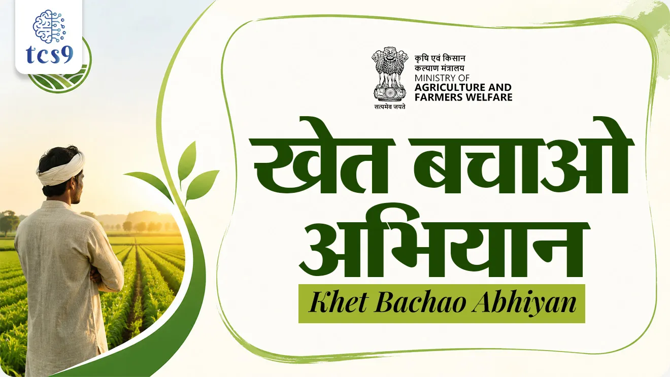 खेत बचाओ अभियान, Khet Bachao Abhiyan, खेत बचाओ अभियान म्हणजे काय, केंद्रीय कृषी आणि शेतकरी कल्याण मंत्रालय, Ministry of Agriculture and Farmers Welfare, संतुलित खत व्यवस्थापन, judicious use of fertilizers, एकात्मिक अन्नद्रव्य व्यवस्थापन, Integrated Nutrient Management INM, सेंद्रिय शेती योजना भारत, organic farming scheme India, जमिनीची आरोग्य पत्रिका, Soil Health Card scheme, माती परीक्षण योजना, soil testing scheme, हवामान अनुकूल शेती, climate resilient agriculture, पीक विविधता योजना, crop diversification scheme, कृषी विज्ञान केंद्र KVK, Krishi Vigyan Kendra, भारतीय कृषी संशोधन परिषद, ICAR India, पीएम किसान योजना, PM KISAN scheme, किसान क्रेडिट कार्ड, Kisan Credit Card KCC, कडधान्ये गळित धान्य मोहीम, oilseed pulses mission, ऑइल पाम मिशन भारत, National Mission on Edible Oils Palm, कापूस मिशन भारत, cotton mission India, शेती यांत्रिकीकरण योजना, farm mechanization scheme, जलसंधारण योजना कृषी, water conservation agriculture, रासायनिक खत संतुलित वापर, chemical fertilizer balanced use, जमिनीची सुपीकता टिकवणे, soil fertility conservation, हिरवळीचे खत सेंद्रिय खत, green manure bio fertilizer, कृषी जागरूकता मोहीम जून 2026, agricultural awareness campaign 2026, पंचायत स्तरीय कृषी उपक्रम, gram panchayat farm scheme, केंद्र सरकार कृषी योजना 2026, central government agriculture scheme, शेतकरी कल्याण योजना, farmer welfare scheme India, कृषी चालू घडामोडी MPSC, agriculture GS current affairs, शेती उत्पादकता वाढ योजना, agricultural productivity scheme, सरळसेवा कृषी प्रश्न, तलाठी भरती कृषी चालू घडामोडी, वनरक्षक भरती कृषी प्रश्न, पोलीस भरती कृषी GK, अग्निवीर चालू घडामोडी कृषी, रेल्वे भरती कृषी GK, SSC GD कृषी प्रश्न, MPSC कृषी चालू घडामोडी, UPSC प्रीलिम्स कृषी योजना, राज्यसेवा कृषी प्रश्न, स्पर्धा परीक्षा चालू घडामोडी जून 2026, चालू घडामोडी मराठी कृषी, TCS9 कृषी चालू घडामोडी, world current affair, jagtik ghadamodi, world news, Chalu Ghadamodi 2025, Chalu Ghadamodi Marathi, Chalu Ghadamodi PDF Download, Chalu Ghadamodi Test Series, Chalu Ghadamodi Prashnottare, Mahatvachya Chalu Ghadamodi, Chalu Ghadamodi Sarav Prashna, Darrojchya Chalu Ghadamodi, Chalu Ghadamodi Marathi Masik, Talathi Chalu Ghadamodi 2025, Talathi Bharti Chalu Ghadamodi, Talathi Spardha Pariksha Chalu Ghadamodi, RRB Group D Chalu Ghadamodi Marathi, Railway Bharti Chalu Ghadamodi, RRB Sarav Prashna Chalu Ghadamodi, Maharashtra Police Bharti Chalu Ghadamodi, Police Bharti Chalu Ghadamodi Prashnottare, Maharashtra Police Chalu Ghadamodi 2025, SSC GD Chalu Ghadamodi Marathit, SSC Bharti Chalu Ghadamodi, SSC Prashnsancha Chalu Ghadamodi, Vanrakshak Bharti Chalu Ghadamodi, Vanrakshak Pariksha Chalu Ghadamodi, Vanrakshak Prashnapatrika Chalu Ghadamodi, Agniveer Bharti Chalu Ghadamodi 2025, Agniveer Spardha Pariksha Chalu Ghadamodi, Agniveer Sarav Prashna Chalu Ghadamodi, tcs chalu ghadamodi, ibps chalu ghadamodi, chalu Ghadamodi Marathi,   current Affair marathi madhe, 2024 cha chalu Ghadamodi,   police Bharti chalu Ghadamodi,   police Bharti prashnasanch,   police Bharti GK prashna,   Mpsc chalu Ghadamodi,   sarkari Naukri,   sarkari job,   sarkari yojna,   Maharashtra cha chalu Ghadamodi,   Maharashtra government yojna,   PSI syllabus, PSI cutoff,   police Bharti syllabus,   police Bharti cutoff,   police Bharti merit,   MPSC Sathi book,   MPSC Sathi pustak,   police Bharti Sathi pustak,   police Bharti magil prashnapatrika,   MPSC previous years question papers,   Mumbai police Bharti,   Mumbai police Bharti Lekhi kadhi ahe,   government GR,   police Bharti result,   MPSC result,   SSC GD merit,   sscgd syllabus,   army Bharti merit,   army Bharti result,   UPSC Marathi,   combine pariksha,   talathi,   talathi syllabus,   talathi cutoff,   talathi book list,   talathi result,   talathi merit, tcs mock test, tcs pattern, ibps pattern, tcs pyq, tcs sarav paper, tcs talathi paper, tcs pattern notes, tcs prashnasanch, tcs gk gs, tcs maths, tcs talathi,  talathi jaga kiti ahe,   saralseva exam,   saralseva pariksha,   saralseva result,   zilha parishad Bharti,   zilha parishad prashnapstrika, dinvishesh, Chalu Ghadamodi Marathi madhun, current Affair marathi madhe, headline-news, maharashtra-news, jhattpatt-batmya, pib, marathi batmya, government new channel, Pib, akashvani, the Hindu, Indian express, Loksatta, Lokmat, Dainik Bhaskar, sansad news, editorial, sampadkiya, vishleshan, Loksabha news, rajyasabha news, SSC GD notes, sscgd question papers, sscgd exam answer, results, SSC GD admit card, sscgd ground, exam centre, mpsc main answer writing, maharashtra police recruitment 2025, maharashtra police exam updates, maharashtra police bharti latest news, maharashtra police exam calendar 2025, maharashtra police exam syllabus pdf download, maharashtra police bharti exam pattern 2025, maharashtra police constable syllabus, physical test details maharashtra police, maharashtra police bharti admit card 2025, maharashtra police hall ticket download, maharashtra police exam admit card date, maharashtra police study material pdf, maharashtra police exam preparation tips, maharashtra police mock tests free, best books for maharashtra police exam, maharashtra police bharti previous year papers pdf, maharashtra police constable sample papers, maharashtra police si model question papers, maharashtra police eligibility criteria 2025, age limit for maharashtra police bharti, educational qualification maharashtra police, maharashtra police result 2025, maharashtra police merit list, maharashtra police exam cutoff marks, maharashtra police online application 2025, maharashtra police physical test details, document verification for maharashtra police bharti, maharashtra police recruitment 2024, maharashtra police exam calendar 2024, maharashtra police bharti exam pattern 2024, maharashtra police bharti admit card 2024, maharashtra police eligibility criteria 2024, maharashtra police result 2024, maharashtra police online application 2024, RRB Group D, Railway Group D, Railway Recruitment Board Group D, Railway Group D Exam, Railway Group Notification, Railway Group D Vacancy, Railway Group D Syllabus, Railway Group D Eligibility, Railway Group D Application, Railway Group D Admit Card, Railway Group D Result, Railway Group D Cut Off, Railway Group D Salary, Railway Group D Jobs, RRB Group D Study Material, RRB Group D Previous Papers,  RRB Group D Mock Tests, RRB Group D Exam Pattern, current Affair, General Science, GK, GS, General  Awareness, current  affairs marathi , Mathematics, General Intelligence and reasoning, RRB chalu Ghadamodi, RRB Group D marathi notes, samanya vinyan, samanya, nyan, railway notes marathi madhe, railway pagar, pagar ani bhatta, railway bharti notes marathi, railway bhartichi tayari kashi karaychi, railway bharti magil varshanche prashnapatrika, railway bhartipyq, railway bharti prashnasanch, railway bharti test paper, railwetvnokrichi sandhi, railway job, railway bharticha syllabus, railway bharti pattern, railway bharti imp prashn, railway bhartila vicharle janare prashn, competitive exam, spardha parisha, railway bharti online class, railway bharti class, railway bharti chi tayari kashi karaychi,  RRB Group D Syllabus, RRB Group D Previous Papers, RRB Group D Exam Pattern, RRB Group D Eligibility Criteria, RRB Group D Notification, RRB Group D Application, RRB Group D Admit Card, RRB Group D Result, RRB Group D Cut Off, RRB Group D Salary, RRB Group D Jobs, RRB Group D Coaching, RRB Group D Study Material, RRB Group D Mock Tests, Railway Group D Level 1, RRB Group D 2025, RRB Group D Level 1, RRB Group D Posts, RRB Group D Exam Pattern, RRB Group D Exam Date, RRB Group D Online Application, RRB Group D Previous Papers, RRB Group D Preparation Tips, RRB Group D Study Material, RRB Group D Coaching, RRB Group D Mock Tests, How to prepare for RRB Group D exam, RRB Group D exam syllabus 2025, RRB Group D eligibility criteria 2025, RRB Group D application form 2025, RRB Group D admit card download, RRB Group D result date 2025, RRB Group D cut off marks 2025, RRB Group D salary and allowances, Best books for RRB Group D exam, Online coaching for RRB Group D, Railway Group D , RRB Group D, Railway Jobs , Government Jobs, Railway Recruitment, RRB Group D Exam, Railway Group D Vacancy, RRB Group D Notification, Railway Group D Application, RRB Group D Salary, aajcha dinveshesh, suvichaar, jagtik dinveshsh, dinveshsh, gktoday, lucent