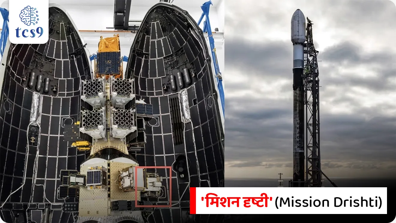 जगातील पहिला 'ऑप्टोसॅर' (OptoSAR) उपग्रह : मिशन दृष्टी
world’s first OptoSAR satellite

📚 Subject : GS - विज्ञान आणि तंत्रज्ञान - अंतराळ तंत्रज्ञान

सरळसेवा, तलाठी, वनरक्षक, पोलीस भरती, अग्निवीर , रेल्वे भरती, SSC GD, MPSC, UPSC परीक्षेसाठी विचारलेले / संभाव्य महत्त्वपूर्ण  प्रश्न


प्रश्न) GalaxEye Space या कंपनीने  जगातील पहिला ऑप्टोसॅर (OptoSAR) उपग्रह तयार केला तर ही कंपनी खालीलपैकी कोणत्या देशातील अंतराळ स्टार्ट-अप कंपनी आहे ?
1. इस्राईल
2. जपान
3. भारत
4. दक्षिण कोरिया

उत्तर :  भारत

📰 बातमी काय ?
• भारतीय अंतराळ स्टार्ट-अप 'गॅलॅक्सआय' (GalaxEye Space) द्वारे विकसित करण्यात आलेला जगातील पहिला ऑप्टोसॅर उपग्रह 'मिशन दृष्टी' (Mission Drishti) एका भूचुंबकीय सौर वादळामुळे (Geomagnetic Solar Storm) कक्षेत तांत्रिक अडचणीत (Anomaly) आला.
• उपग्रहाच्या प्रक्षेपणाच्या आणि सुरुवातीच्या कक्षा टप्प्याच्या (LEOP - Launch and Early Orbit Phase) शेवटच्या टप्प्यात ही तांत्रिक अडचण निर्माण झाली.

🧐 'मिशन दृष्टी' (Mission Drishti) उपग्रहाविषयी माहिती : 
1) उपग्रहाचे स्वरूप व वजन - 
• हा सुमारे 190 किलोग्रॅम (190 kg) वजनाचा पृथ्वी निरीक्षण उपग्रह (Earth Observation Satellite) आहे.
2) जगातील पहिले 'ऑप्टोसॅर' (OptoSAR) तंत्रज्ञान - 
• एकाच उपग्रहावर इलेक्ट्रो-ऑप्टिकल (EO - दृश्य प्रकाश/कॅमेरा) आणि सिंथेटिक ॲपर्चर रडार (SAR - रडार इमेजिंग) या दोन्ही सेन्सर्सचे एकत्रीकरण करणारा हा जगातील पहिलाच उपग्रह ठरला आहे.
3) सर्व हवामानात कार्यक्षमता -
• यात मल्टिस्पेक्ट्रल कॅमेरा आणि SAR इमेजिंग प्रणाली दोन्ही असल्याने ढगाळ वातावरण, धुकं, पाऊस किंवा रात्रीच्या अंधारातही 24 तास अखंडितपणे भूपृष्ठाची स्पष्ट छायाचित्रे (All-Weather, Day-and-Night Imaging) घेण्याची क्षमता आहे.
4) अचूकता (Resolution) - 
•  हा उपग्रह उच्च क्षमतेचे हाय-रिझोल्यूशन इमेजिंग पुरवतो, ज्याचे भावी मॉडेल 1 मीटरपेक्षा कमी (Sub-metre resolution) अचूकता देतील.

🎯 महत्त्व आणि उपयोगिता (Significance & Dual-Use Applications)
• दुहेरी उपयोग (Dual-Use Platform) -  हा उपग्रह नागरी आणि संरक्षण अशा दोन्ही क्षेत्रांसाठी उपयुक्त आहे.
1)  नागरी उपयोग :
• कृषी देखरेख - पिकांची स्थिती, मातीतील ओलावा आणि पीक नुकसानीचा अंदाज.
• आपत्ती व्यवस्थापन - पूर, चक्रीवादळ किंवा भूकंपाच्या वेळी ढगांमधूनही अचूक मॅपिंग.
• पायाभूत सुविधा व नागरी नियोजन - रस्ते, शहरे आणि वनक्षेत्रांचे रिअल-टाइम मॅपिंग.

2) संरक्षण व सुरक्षा उपयोग :
• सागरी व सीमा सुरक्षा (Maritime & Border Surveillance) : रात्रीच्या अंधारात किंवा दाट ढगांआड होणाऱ्या जहाजांच्या हालचाली आणि सीमावर्ती घडामोडींवर सतत लक्ष ठेवणे.

🔑 परीक्षेच्या दृष्टीने IMP रिव्हिजन पॉईंट्स : Mission Drishti
• उपग्रहाचे नाव → मिशन दृष्टी (Mission Drishti)
• विकसित करणारा स्टार्ट-अप → GalaxEye - भारत (IIT मद्रास इनक्युबेटेड)
• उपग्रहाचा प्रकार → जगातील पहिला ऑप्टोसॅर (OptoSAR) पृथ्वी निरीक्षण उपग्रह
• तंत्रज्ञानाचे एकत्रीकरण → इलेक्ट्रो-ऑप्टिकल (EO) + सिंथेटिक ॲपर्चर रडार (SAR)
• उपग्रहाचे वजन → सुमारे 190 kg
• मुख्य क्षमता → दिवस-रात्र आणि सर्व ऋतूंमध्ये (All-Weather) इमेजिंग
• वापर → कृषी, आपत्ती व्यवस्थापन, पायाभूत सुविधा आणि संरक्षण देखरेख



world’s first OptoSAR satellite, Mission Drishti - GalaxEye Space, Space Technology, Private Sector Innovations, space Technology, antaral sanshodhan, space missions, science and technology notes,  Vinyan ani tantranyan notes


प्रश्न) GalaxEye Space या कंपनीने  जगातील पहिला ऑप्टोसॅर (OptoSAR) उपग्रह तयार केला तर ही कंपनी खालीलपैकी कोणत्या देशातील अंतराळ स्टार्ट-अप कंपनी आहे ?
1. इस्राईल
2. जपान
3. भारत
4. दक्षिण कोरिया

उत्तर :  भारत

• कंपनी व देश : 'मिशन दृष्टी' (Mission Drishti) हा उपग्रह भारत (IIT मद्रास इनक्युबेटेड) येथील 'गॅलॅक्सआय' (GalaxEye Space) या भारतीय स्पेस-टेक स्टार्ट-अप कंपनीने विकसित केला आहे.
🤔 ऑप्टोसॅर (OptoSAR) तंत्रज्ञान म्हणजे काय ?
• हा जगातील असा पहिलाच उपग्रह आहे ज्यामध्ये इलेक्ट्रो-ऑप्टिकल (EO - दृश्य कॅमेरा) आणि सिंथेटिक ॲपर्चर रडार (SAR - रडार इमेजिंग) या दोन्ही तंत्रज्ञानांचे एकाच प्लॅटफॉर्मवर एकत्रीकरण करण्यात आले आहे.
• यामुळे दिवस असो वा रात्र, पाऊस, धुके किंवा ढगाळ वातावरणातही भूपृष्ठाची अचूक आणि हाय-रिझोल्यूशन छायाचित्रे मिळवणे शक्य होते.



प्रश्न) भारतीय खाजगी अंतराळ क्षेत्रातील 'मिशन दृष्टी' (Mission Drishti) उपग्रहाबाबत खालील विधाने विचारात घ्या :
अ) हे जगातील पहिले 'ऑप्टोसॅर' (OptoSAR) तंत्रज्ञान असून यामध्ये इलेक्ट्रो-ऑप्टिकल (EO) आणि सिंथेटिक ॲपर्चर रडार (SAR) सेन्सर्स एकत्रित करण्यात आले आहेत.
ब) हा उपग्रह केवळ नागरी कृषी क्षेत्रासाठी मर्यादित असून त्याचा संरक्षण किंवा सागरी सुरक्षेसाठी वापर करता येत नाही.
वरीलपैकी कोणते/कोणती विधान/विधाने बरोबर आहे/आहेत?
1. फक्त विधान 'अ' बरोबर
2. फक्त विधान 'ब' बरोबर
3. 'अ' आणि 'ब' दोन्ही विधाने बरोबर
4. 'अ' आणि 'ब' दोन्ही विधाने चूक

उत्तर : फक्त विधान 'अ' बरोबर

✅  विधान अ बरोबर आहे : 
• मिशन दृष्टी हा ऑप्टिकल आणि रडार (SAR) इमेजिंग एकाच प्लॅटफॉर्मवर एकत्र आणणारा जगातील पहिला उपग्रह आहे.
❌ विधान ब चुकीचे आहे कारण  : 
• हा उपग्रह दुहेरी वापराचा (Dual-Use) असून कृषी आणि आपत्ती व्यवस्थापनासोबतच सागरी देखरेख आणि राष्ट्रीय सीमा सुरक्षेसाठी अत्यंत उपयुक्त आहे.

🤔 ऑप्टोसॅर (OptoSAR) तंत्रज्ञान म्हणजे काय ?
• हा जगातील असा पहिलाच उपग्रह आहे ज्यामध्ये इलेक्ट्रो-ऑप्टिकल (EO - दृश्य कॅमेरा) आणि सिंथेटिक ॲपर्चर रडार (SAR - रडार इमेजिंग) या दोन्ही तंत्रज्ञानांचे एकाच प्लॅटफॉर्मवर एकत्रीकरण करण्यात आले आहे.
• यामुळे दिवस असो वा रात्र, पाऊस, धुके किंवा ढगाळ वातावरणातही भूपृष्ठाची अचूक आणि हाय-रिझोल्यूशन छायाचित्रे मिळवणे शक्य होते.
