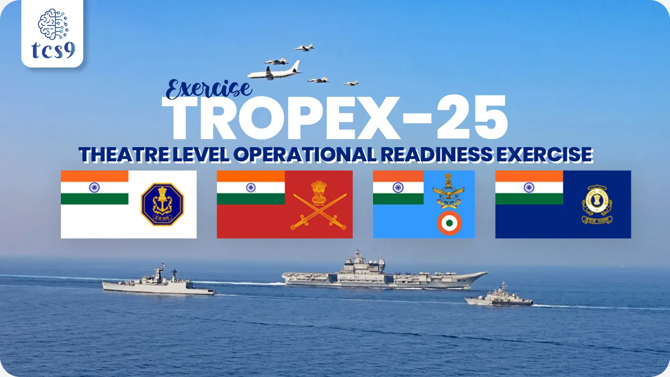 Exercise TROPEX 25 Indian Navy, Indian Army, Indian Airforce, Indian Coast Guard