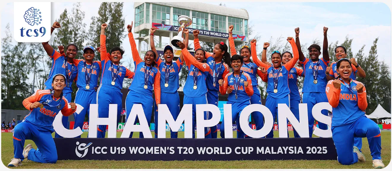 Bhartane salag dusryanda ICC Under 19 T20 World Cup jinkla